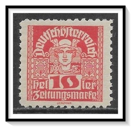 Austria #P35 (v) Newspaper Stamp NG