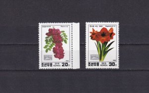 SA07b Korea 1993 Int Stamp Exhibition Taipei '93 - Taipei - Flowers mint