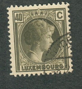 Luxembourg #169 used single