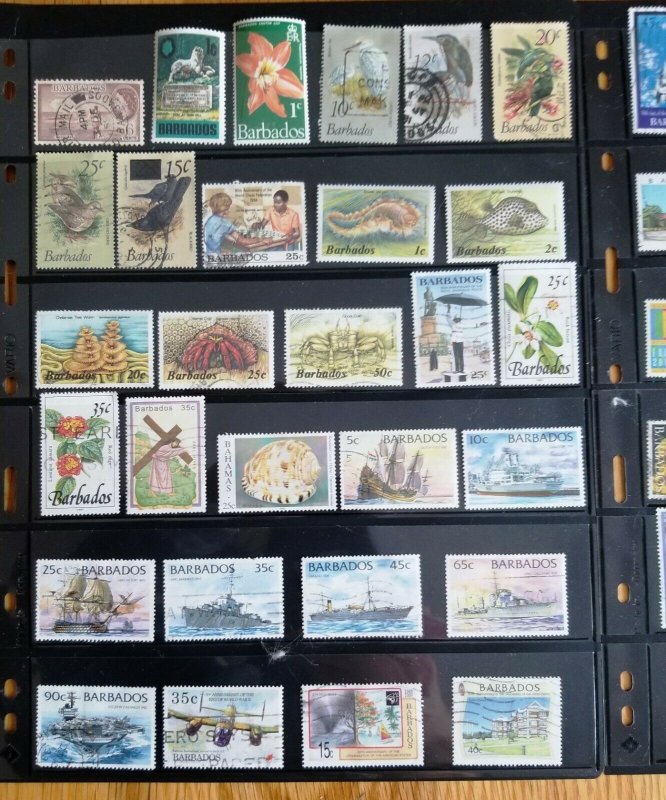 Small Collection of Barbados Stamps (Mid18)