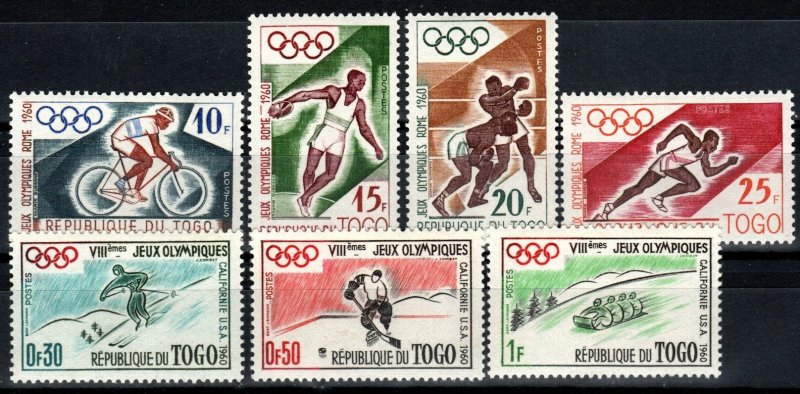 Togo #369-75 F-VF Unused CV $3.45 (X1904)