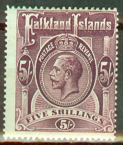 HS: Falkland Islands 38 mint CV $300