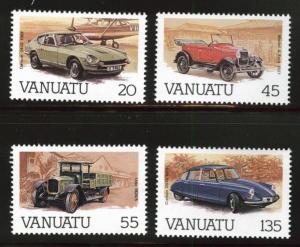 VANUATU Scott 434-437 MNH**  set