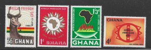 GHANA #  135 - 8    MNH