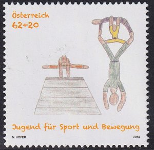 Austria - 2014 - Scott #B293 - MNH - Children's Stamp Design Contest Tree