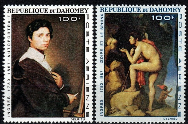 Dahomey #C49-50 MNH CV $6.50 (X9626)