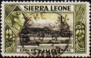 Sierra Leone. 1938 1s S.G.196 Fine Used