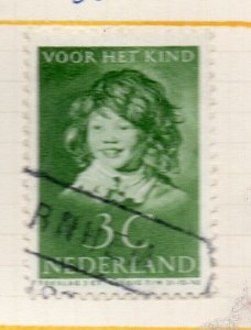 Netherlands 1937 Early Issue Fine Used 3c. NW-159024