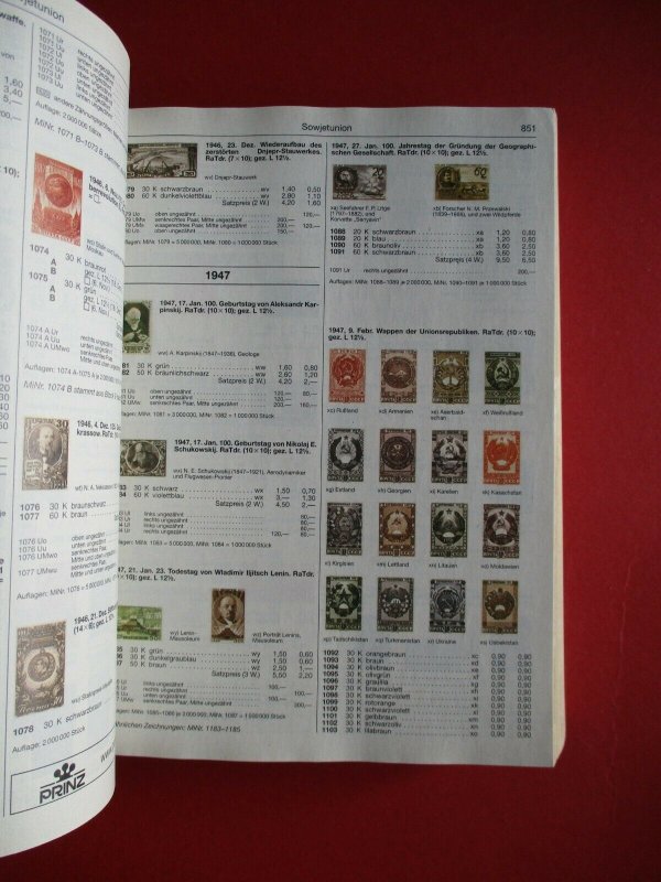 Michel Osteuropa 2004/2005 Band 4 Katalog Eastern Europe Postage Stamp Catalogue