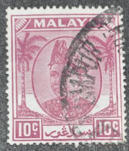 DYNAMITE Stamps: Malaya Selangor Scott #86  USED