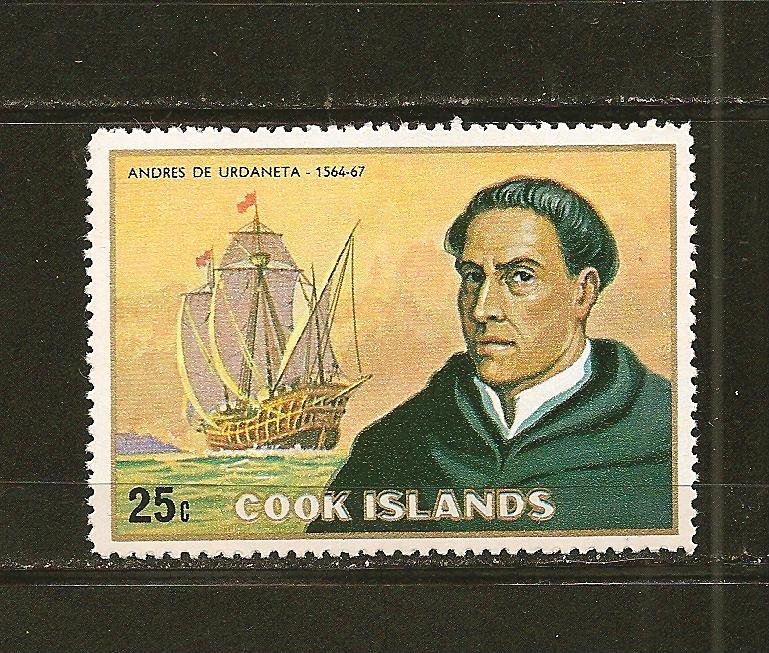 Cook Islands 425 Urdaneta MNH