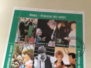 Princess Diana one multi stamps sheet A9908