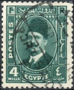 Egypt #193 King Fuad Used/H 