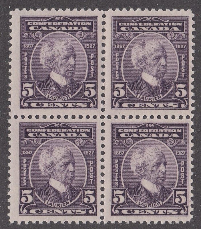 Canada #144 Mint Block of 4