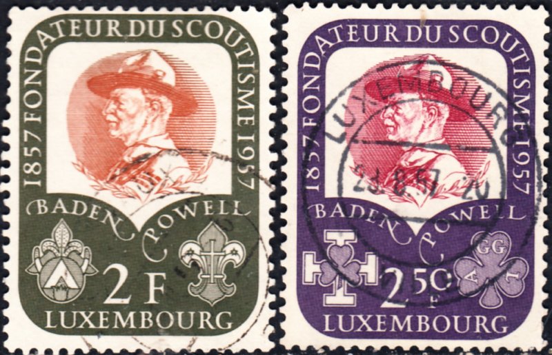 Luxembourg #324-325 Used