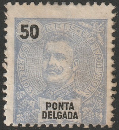 Ponta Delgada 1905 Sc 22 MNG(*) small thin