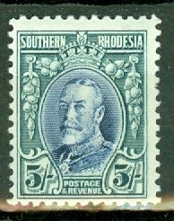 LC: Southern Rhodesia 30 mint CV $52.50