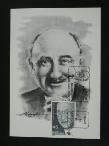 history of Europe Jean Monnet maximum card Spain 85342