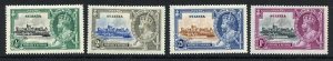 St Lucia SG109/12 1935 Silver Jubilee Set M/M