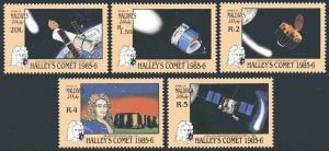 1986 Maldive Islands 1164-1168 Halley's Comet 10,00 €