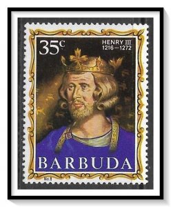 Barbuda #50 Henry III MNH