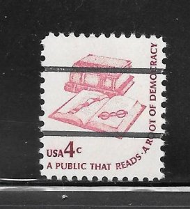 #1585a MNH Lines-Only Precancel Single