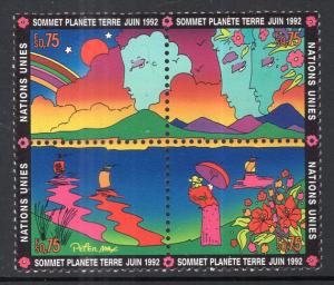 UN Geneva 219a Earth Summit Peter Max MNH VF