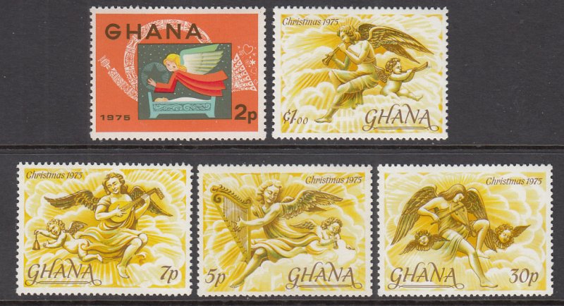 Ghana 559-563 Christmas MNH VF