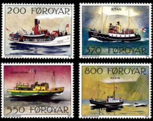 STAMP STATION PERTH Faroe Islands #232-235 Fa229-232 MNH CV$5.70