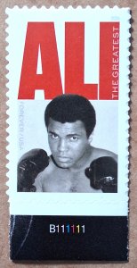 United States #6051 (78c) Muhammad Ali MNH plate #B111111 (2026)