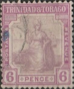 Trinidad & Tobago, #18 Used,  From 1921-22