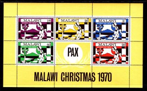 Malawi 146a Christmas Souvenir Sheet MNH VF