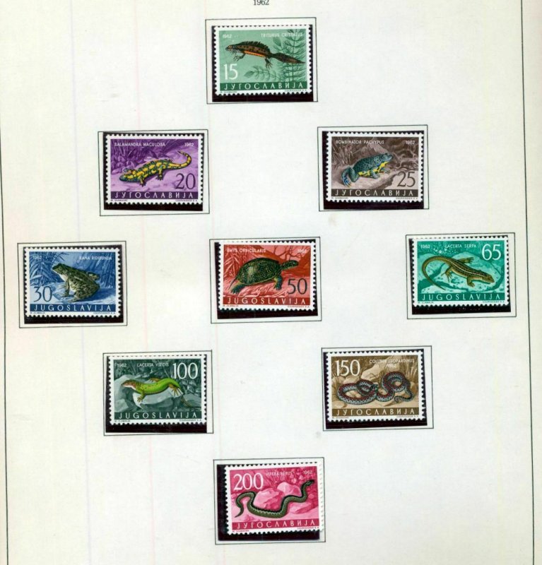 Yugoslavia 1955/62 MNH MH Used Flowers Wildlife Collection(50+Items) (H00227)