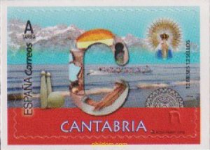 617516 MNH ESPAÑA 2019 12 MESES 12 SELLOS. CANTABRIA