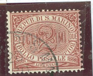 San Marino #3 Used Single