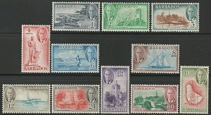 EDSROOM-8708 Bahamas 216-226 H 1950 Complete to $1.20 George VI CV$45.60