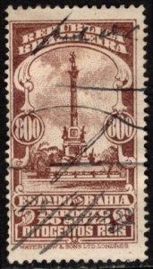 1936 Brazil Local Revenue State of Bahia 800 Reis Stamp Duty Used