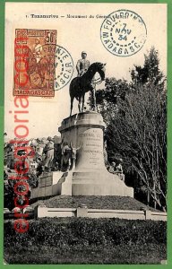 30286 - MADAGASCAR - MAXIMUM CARD - 1934 - architecture - monuments-