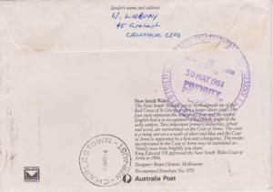 Australia 1984 Priority Mail Cover