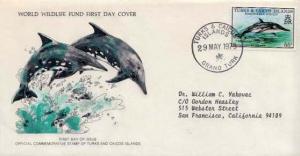 Turks & Caicos Is., First Day Cover, Marine Life