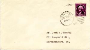 United States Ships 3c Washington 1932 U.S.S. Omaha Type 6 CL 4 to Harrisonbu...