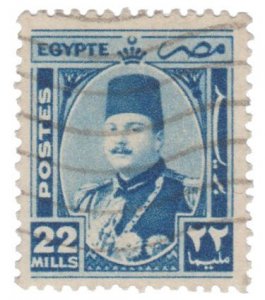 EGYPT. SCOTT # 251. YEAR 1945. USED. # 2