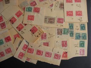 Canada about 160 admirals to 1930s plate varieties,errors,etc but all glued down