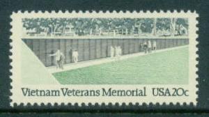 2109 20c Vietnam Memorial Fine MNH