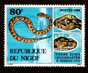 Niger 666 Mint NH!