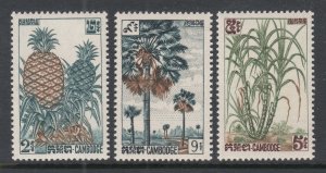 Cambodia 112-114 MNH VF