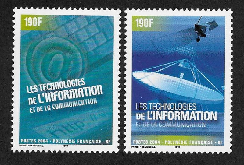 FRENCH POLYNESIA SC# 880-81 VF/MNH 2004