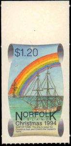 Norfolk Island #566-568, Complete Set(3), 1994, Never Hinged