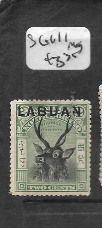 LABUAN (PP0204B)  2C DEER  SG 111  MOG