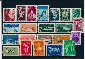 D397768 Bulgaria Nice selection of VFU Used stamps